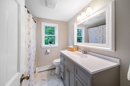 Yarmouth Cape Cod vacation rental - Bright and simple upstairs bath for a refreshing stay