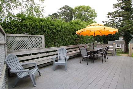 Harwich Cape Cod vacation rental - Deck with outdoor dining