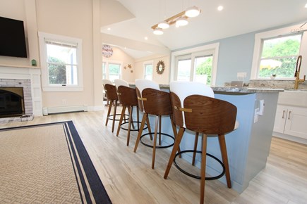 Harwich Cape Cod vacation rental - Kitchen Island with Seating