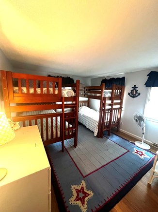Harwich, Red River Beach Cape Cod vacation rental - 1st floor bedroom: 1 full bunk 1twin bunk