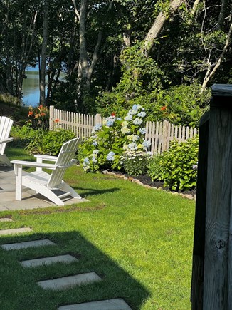 Harwich, Red River Beach Cape Cod vacation rental - Pond view from deck