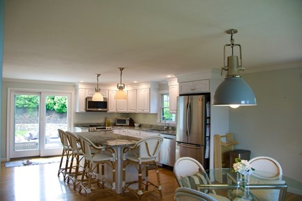 Bourne, Sagamore Beach Cape Cod vacation rental - Kitchen & Dining Room (Seating for 8)