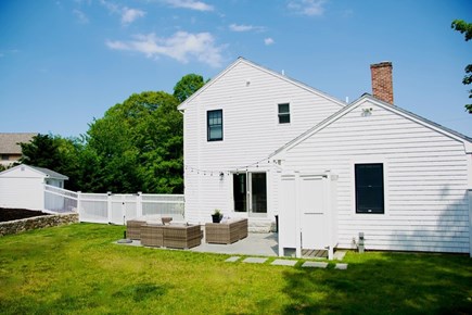 Bourne, Sagamore Beach Cape Cod vacation rental - Fenced in Backyard, Outdoor Shower, Patio