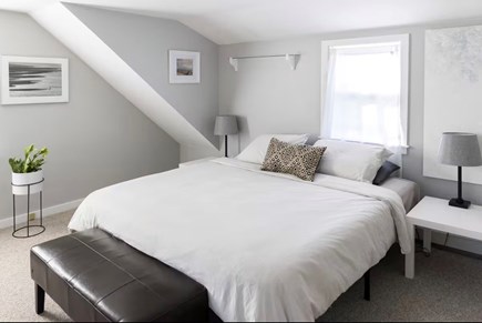 Wellfleet Cape Cod vacation rental - King bed on second floor w working desk area