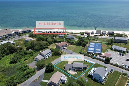 South Yarmouth Cape Cod vacation rental - Overhead of house location