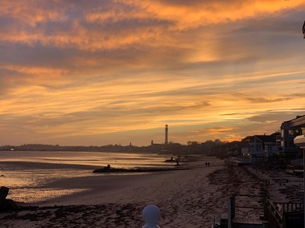 Provincetown Cape Cod vacation rental - View from lower deck