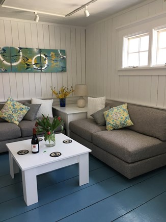 Provincetown Cape Cod vacation rental - Guest cottage: living room