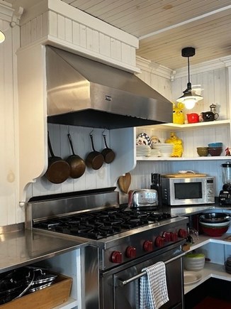 Provincetown Cape Cod vacation rental - Main House stove