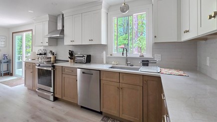 Wellfleet Cape Cod vacation rental - Newly renovated kitchen with stainless appliances