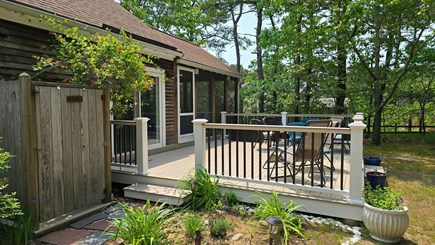 Wellfleet Cape Cod vacation rental - Enclosed outdoor shower just off deck
