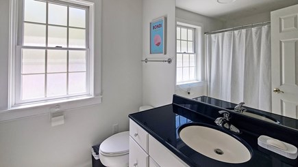 Wellfleet Cape Cod vacation rental - Second floor bathroom with tub/shower