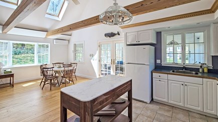 Wellfleet Cape Cod vacation rental - Nicely equipped kitchen with center island
