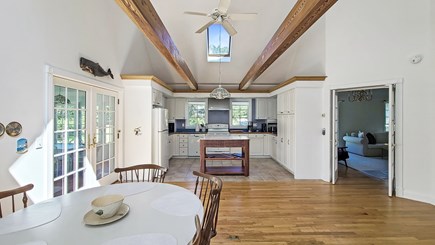 Wellfleet Cape Cod vacation rental - Kitchen and dining area is a bright and welcoming space
