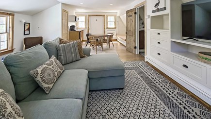 Wellfleet Cape Cod vacation rental - Second floor bonus rooms with two twins, sectional and TV