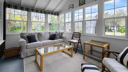 Wellfleet Cape Cod vacation rental - Wonderful sun porch with comfortable seating