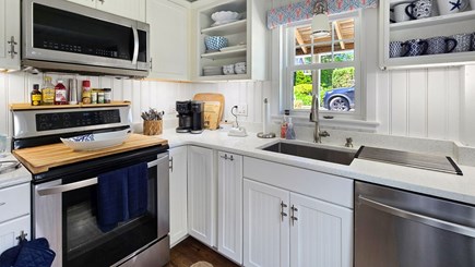 Wellfleet Cape Cod vacation rental - Nicely equipped kitchen with stainless appliances