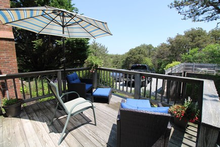 Truro Cape Cod vacation rental - deck