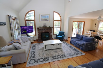 Truro Cape Cod vacation rental - family room