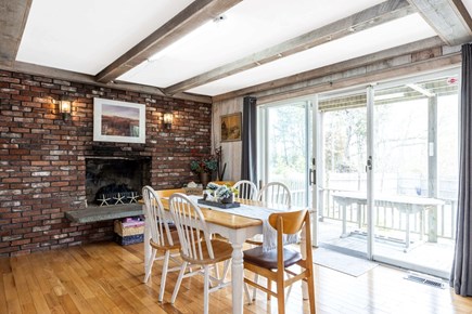 Bourne, Buzzards Bay Cape Cod vacation rental - Soft lighting and natural textures set a peaceful mood.