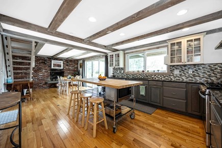 Bourne, Buzzards Bay Cape Cod vacation rental - Rustic meets modern in this inviting kitchen.