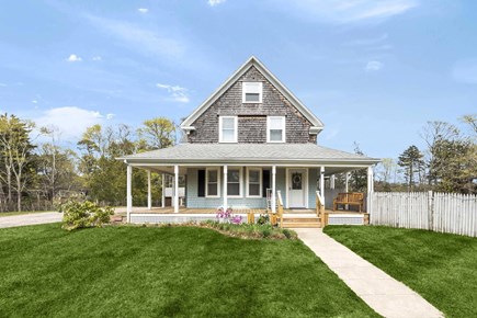 Bourne, Buzzards Bay Cape Cod vacation rental - Home sweet serenity where rustic charm meets lush green comfort.