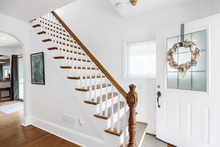 Bourne, Buzzards Bay Cape Cod vacation rental - Inviting entryway with charm and cozy touches.