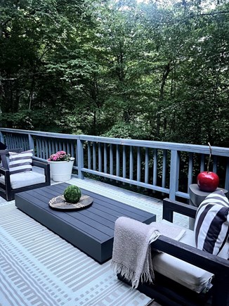 Harwich Cape Cod vacation rental - Lounge Area on Deck