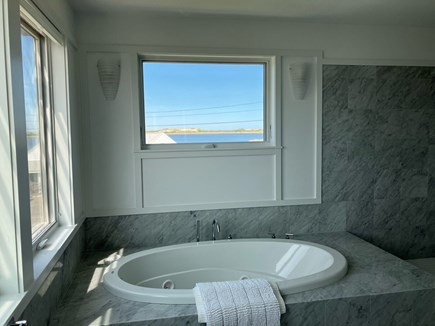 North Truro Cape Cod vacation rental - Even the Jacuzzi has a View of the Water