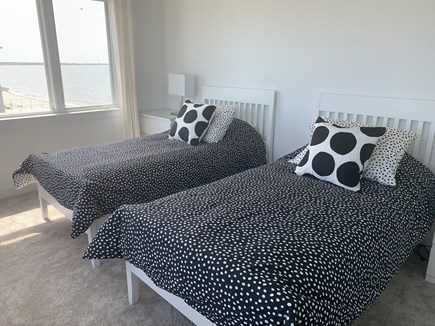 North Truro Cape Cod vacation rental - The Twin Guest Bedroom also Enjoys Water Views