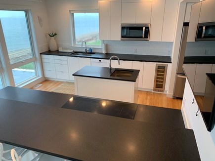North Truro Cape Cod vacation rental - Overhead view of Kitchen