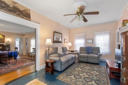 Harwich Center Cape Cod vacation rental - Formal living room w/ TV