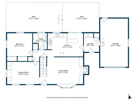 Falmouth Cape Cod vacation rental - 1st floor