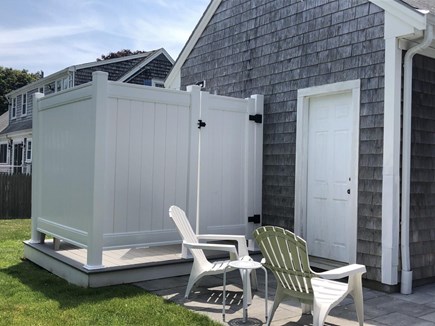 Falmouth Cape Cod vacation rental - Outside shower