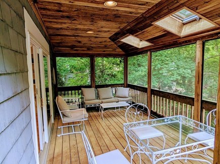 Falmouth / Woods Hole Cape Cod vacation rental - Screened Porch