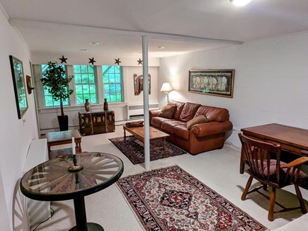 Falmouth / Woods Hole Cape Cod vacation rental - Finished Basement w Queen Sofabed