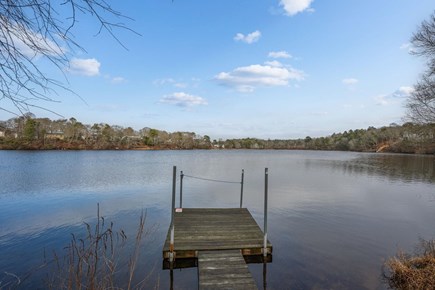 Bourne, Buzzards Bay Cape Cod vacation rental - Dock right on Queen Sewell Pond