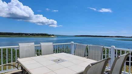 Wellfleet Cape Cod vacation rental - Dine out on the deck and enjoy the gorgeous view