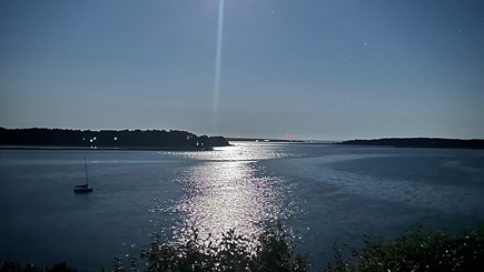 Wellfleet Cape Cod vacation rental - Beautiful sunsets and evenings on the deck