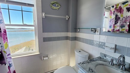 Wellfleet Cape Cod vacation rental - Second floor bathroom with tub/shower