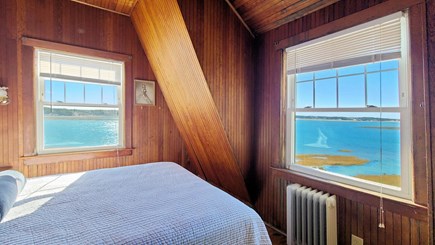 Wellfleet Cape Cod vacation rental - Second floor bedroom with queen bed and water views
