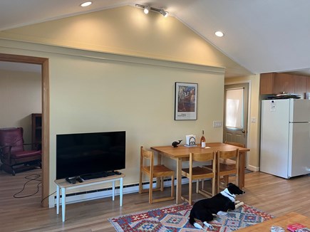 Truro Cape Cod vacation rental - Dining area and smart TV