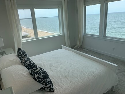 Truro Cape Cod vacation rental - Our guest bedroom has a king bed with gorgeous water views!