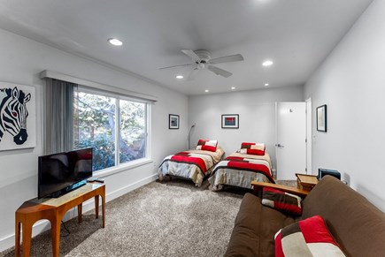 Falmouth - Trunk River Beach Cape Cod vacation rental - Twin Beds and Double Futon