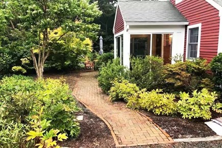 Brewster Cape Cod vacation rental - Side entrance