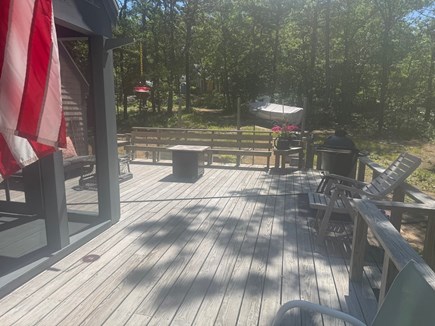 Wellfleet Cape Cod vacation rental - Expansive Deck off of the Screen Porch