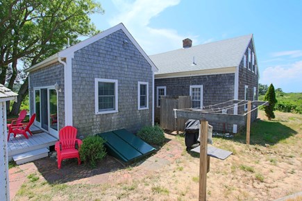 Truro Cape Cod vacation rental - Back of the House - Outdoor Shower/Grill