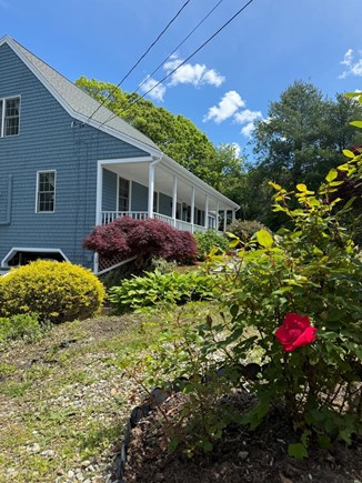 Mashpee Cape Cod vacation rental - View of pond out front from deck