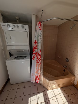 Harwich Cape Cod vacation rental - Ground floor bath with washer/dryer