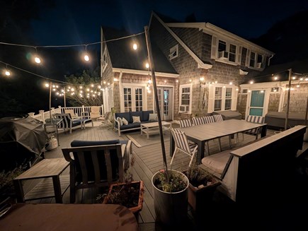 Harwich Cape Cod vacation rental - Wrap-around deck is a perfect space to make memories!