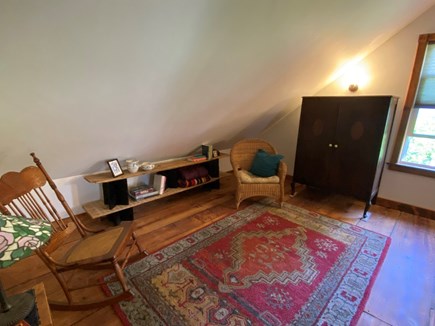 Sandwich Village Cape Cod vacation rental - Main upstairs BR (reading nook)